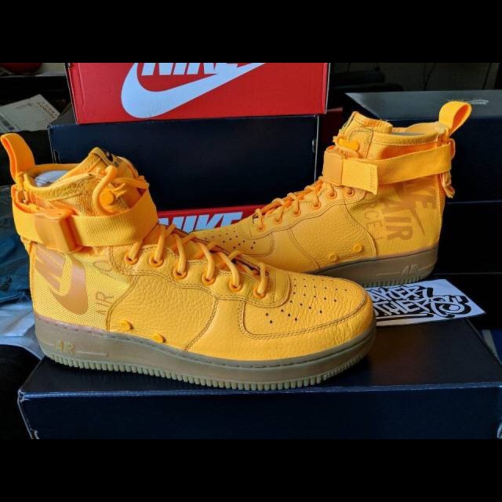 NEW Nike Air Force 1 Laser Orange/Odell Beckham Jr